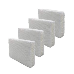 pureburg md1-0002 md1-0001 humidifier wick replacement filters compatible with vornado md1-0002 fits md10002 md10001 md1-0001 evap1 evap3 model 30/40/50 hu1-0021 holmes hm250 hm405 hm406 hm725,4-pack