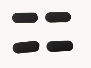 yclm replacement rubber feet compatible with dell latitude e7440 7240 7250 7450 series bottom foot cover clack 4pcs/set