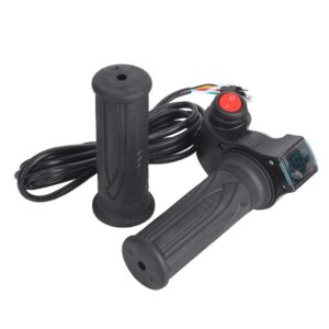 1 pair thumb throttle e-bike thumb throttle left or right hand control assembly for electric bike scooter accelerator