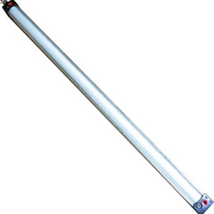 INTBUYING Air Cylinder Pneumatic Buffer Standard Cylinder Aluminum Alloy Magnetic Rod Dual Action Single Rod- SC 80 x 1000 PT Bore:3" Stroke:40"