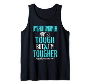 i'm tougher dysautonomia strong pots msa ncs awareness tank top