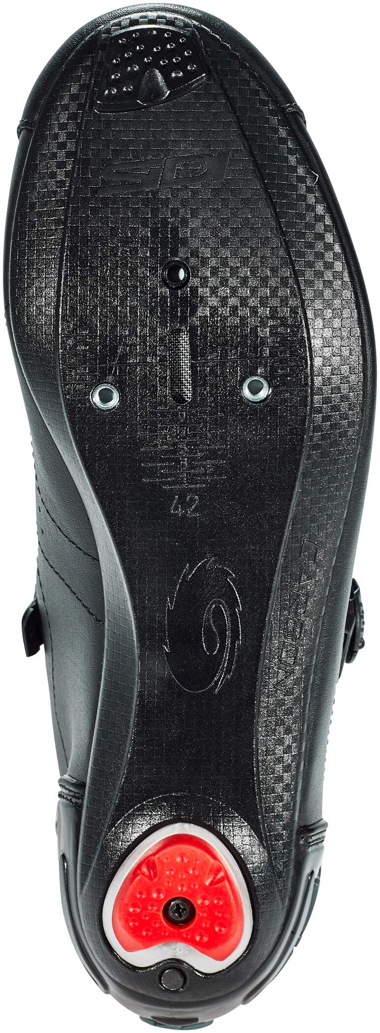 Sidi Alba 2 Road Cycling Shoes (12, Black/Black)