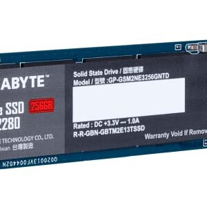 Gigabyte NVMe 256GB M.2 Solid State Drive GP-GSM2NE3256GNTD