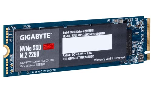 Gigabyte NVMe 256GB M.2 Solid State Drive GP-GSM2NE3256GNTD