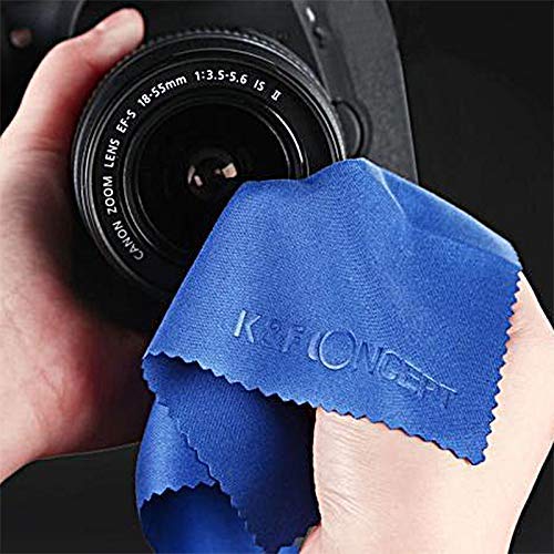 K&F Concept Lens Adapter - fits FUJIFILM - X (FX) Mount Cameras for Minolta MD Mount Lenses + Lens Cleaning Cloth