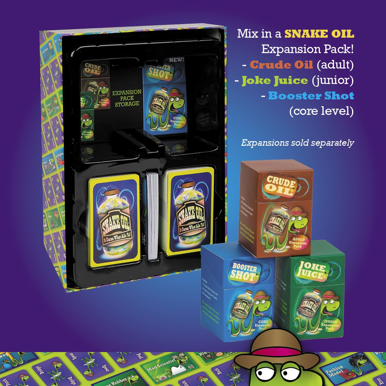 SNAKE OIL: The Silly Selling Party Card Game