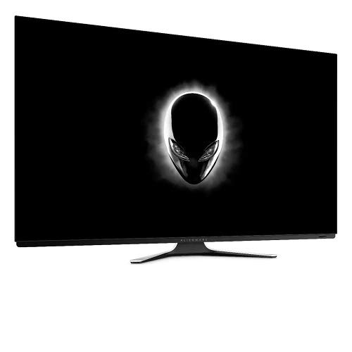 Alienware 55 OLED Gaming Monitor: AW5520QF, World’s First 55" OLED Gaming Monitor. Featuring 4K Resolution 3840 x 2160 at 120Hz True-to-Life Colors, Low Input Latency and AW Legend Industrial Design