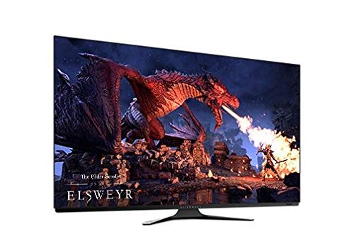 Alienware 55 OLED Gaming Monitor: AW5520QF, World’s First 55" OLED Gaming Monitor. Featuring 4K Resolution 3840 x 2160 at 120Hz True-to-Life Colors, Low Input Latency and AW Legend Industrial Design