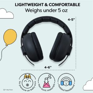 Friday 7Care Baby Headphones - Baby Ear Protection | Baby Noise Cancelling Headphones for Ages 0-24 Months, Black