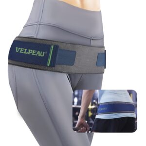 sacroiliac belt for man and women - si joint hip support for lower back, pelvic, sciatic pain, trochanter brace - anti-slip & pilling-resistant