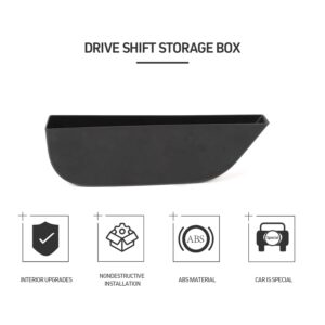 Voodonala GearTray Gear Shifter Console Side Storage Box Manual Transmission Organizer Tray for Ford F150 2009-2014