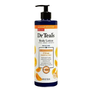 teal's moisture plus radiant body lotion, citrus, 18 fl oz