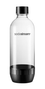 sodastream bottle, 1l single, black