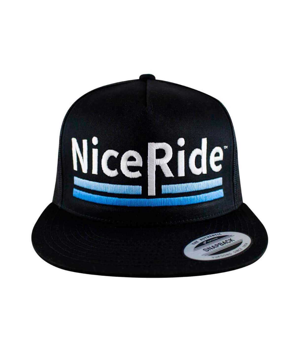 Low Tide Trucker Classic Snapback Trucker Baseball Hat Black/Black