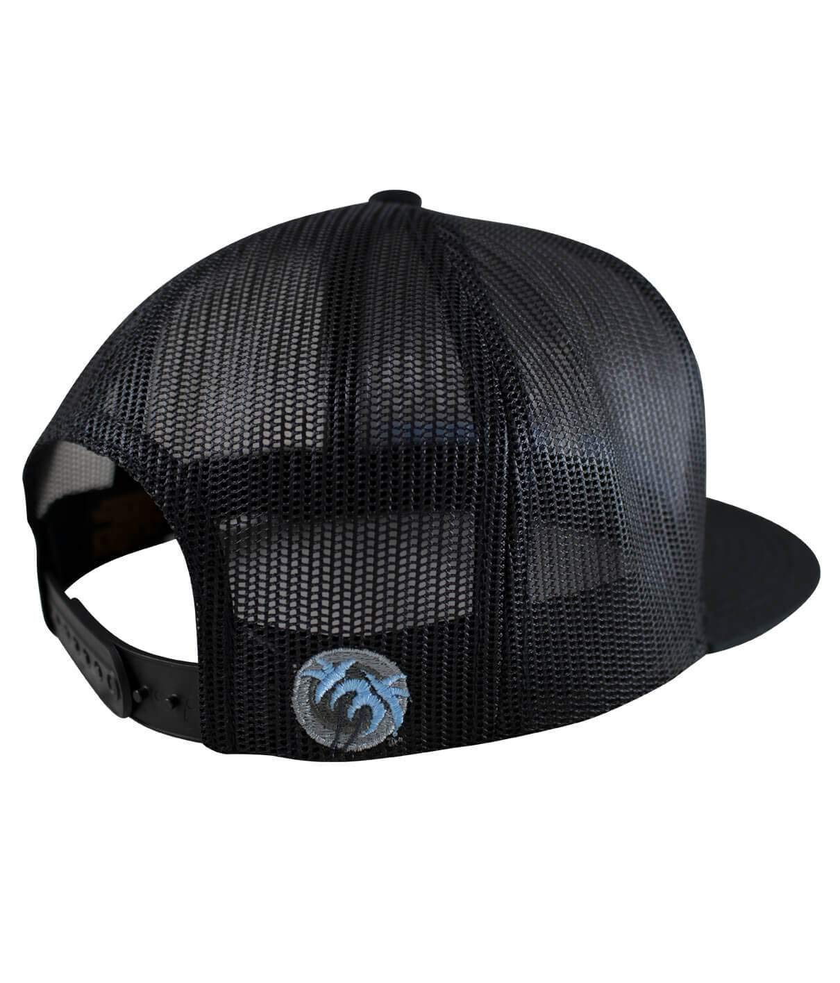 Low Tide Trucker Classic Snapback Trucker Baseball Hat Black/Black