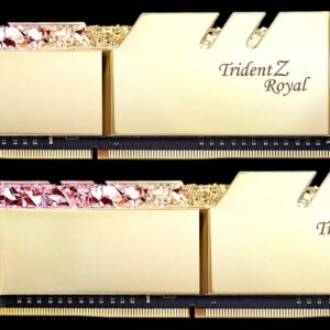 G.Skill 32GB DDR4 Trident Z Royal Gold 3600Mhz PC4-28800 CL16 1.35V Dual Channel Kit