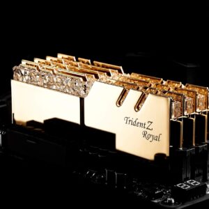 G.Skill 32GB DDR4 Trident Z Royal Gold 3600Mhz PC4-28800 CL16 1.35V Dual Channel Kit