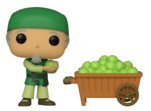 funko pop! animation: avatar - cabbage man and cart, fall convention exclusive