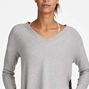 Alala Women's Wander Sweatshirt (X-Small, Grey Rib)