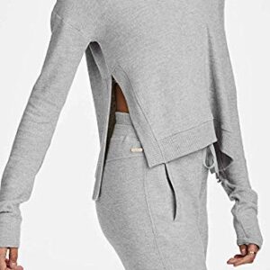 Alala Women's Wander Sweatshirt (X-Small, Grey Rib)