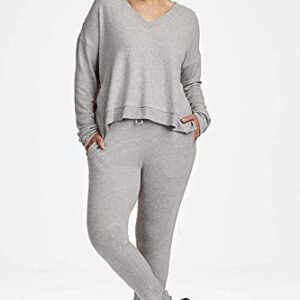 Alala Women's Wander Sweatshirt (X-Small, Grey Rib)