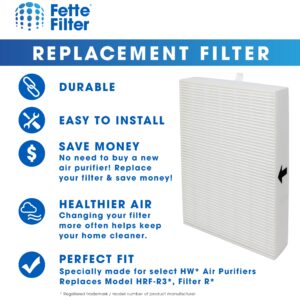 Fette Filter - 6 Pack of Premium True HEPA H13 Filter R Compatible with Honeywell Filter R for All HPA Series Air Purifier Part Number Filter R HRF-R3 HRF-R2 HRF-R1 HRF-ARVP300 HPA300