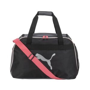 puma unisex adult evercat defiance duffel bag, black/grey, one size us