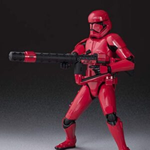 BANDAI SPIRITS S.H.Figuarts Star Wars Sith Trooper (Star Wars: The Rise of Skywalker) 6in. PVC & ABS Painted Action Figure