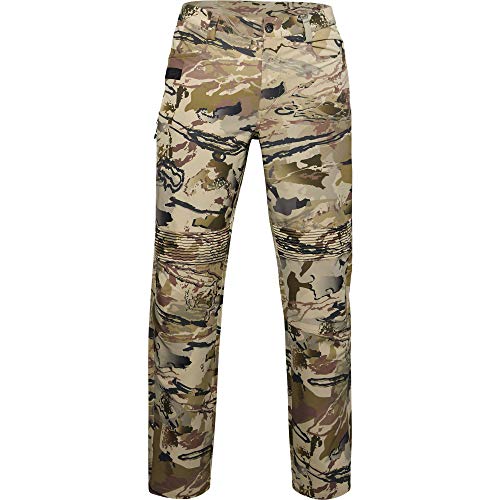 Under Armour mens Backwoods Straight Leg Pants , Ua Barren Camo (999)/Black , 36/30