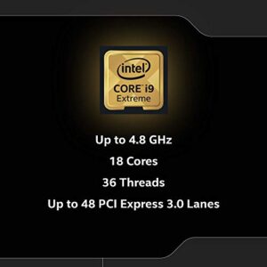 Intel Core i9-10980XE Desktop Processor 18 Cores 36 thread up to 4.8GHz Unlocked LGA2066 X299 Series 165W