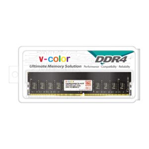 V-Color DDR4 8GB (8GBx1) 2666MHz (PC4-21300) CL19 Standard Desktop Computer PC Ram Memory Module Non ECC Unbuffered DIMM 1.2V(TD48G26S819-VC)