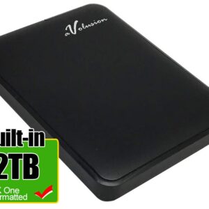 Avolusion 2TB USB 3.0 Portable External Gaming Hard Drive (Design for Xbox One S, X & Pre-Formatted) HD250U3-Z1-2TB-XBOX - 2 Year Warranty