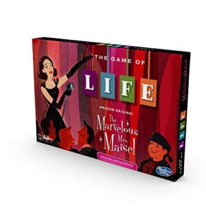 Hasbro Gaming The Game of Life: The Marvelous Mrs. Maisel Edition Board Game; Inspired by The Amazon Original Prime Video Series