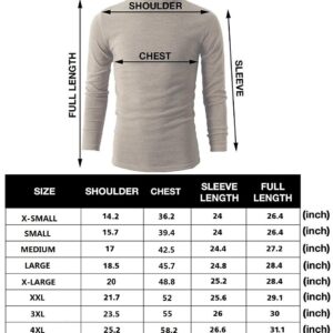 SERHOM Black Turtleneck Men Cotton Long Sleeve Mock Turtleneck for Men Thermal Underwear, M