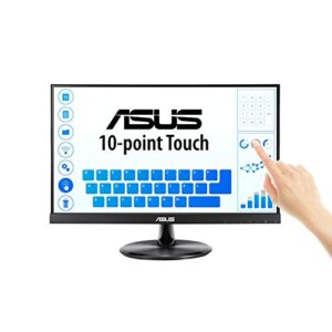 asus vt229h 21.5" monitor 1080p ips 10-point touch eye care with hdmi vga (renewed)