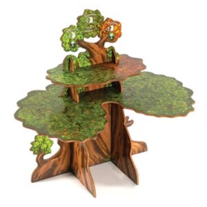 everdell: wooden ever tree - by starling games - for use with the everdell base game - great accessory for everdell