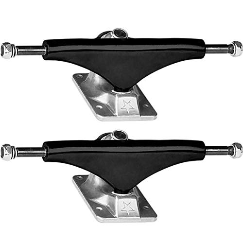 Mini Logo Truck 8.38 BLK/RAW Trucks Set