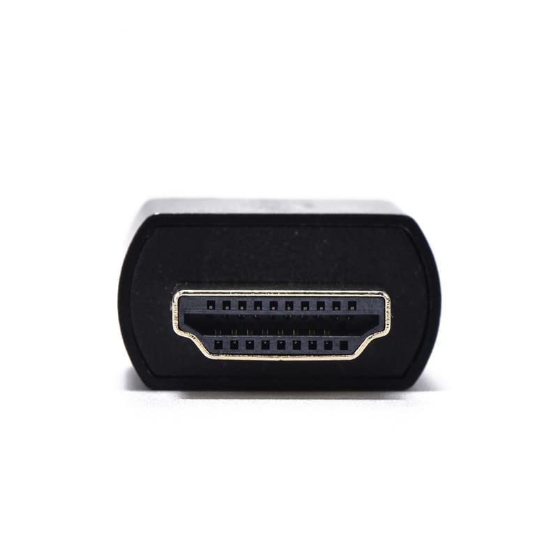 EVanlak Hdmi Edid Emulator Passthrough 3rd Generrtion Premium Aluminum Eliminated Emulator Adapter Work with Mac Thunderbolt to HDMI Switches/Extender/AV Receiver/Video Splitters 1080-3840x2160@60H