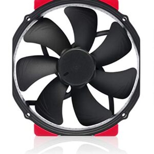 Noctua NA-SAVP3 chromax.red, Anti-Vibration Pads for Noctua NF-A15 140mm Fans (16-Pack, Red)