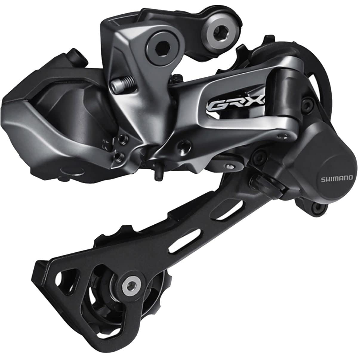 Shimano GRX RD-RX817 Rear Derailleur - 11-Speed, Long Cage, Black, With Clutch, Di2, For 1x