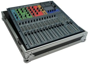 harmony audio hcsiex 1 flight transport road case compatible with soundcraft si expression 1 mixer