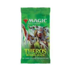 magic the gathering theros beyond death collector booster | 15 card booster pack | special collectible cards (c68970000)