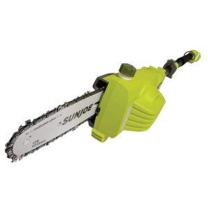 sun joe ion8ps2-ct 40-volt 8-inch telescoping pole chain saw with brushless motor, tool only