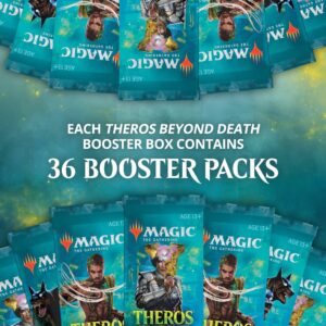 Magic: The Gathering Theros Beyond Death Booster Box | 36 Booster Packs (540 Cards) | Factory Sealed