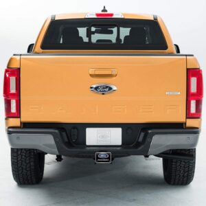 iPick Image Made for Ford Ranger 3D Logo Black 3/8" Thick Solid Billet Aluminum Tow Hitch Cover