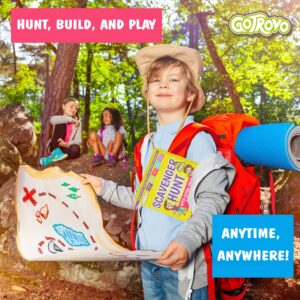 GOTROVO Scavenger Hunt Game for Kids Seek and Build 1st Edition | Kids Indoor and Outdoor Activities for Kids Ages 4-8 | Easter Scavenger Hunt