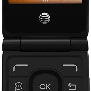 Prepaid AT&T Cingular Flip 2 Feature Phone - Dark Gray (4 GB + ADATA 32GB SD Card Bundle)