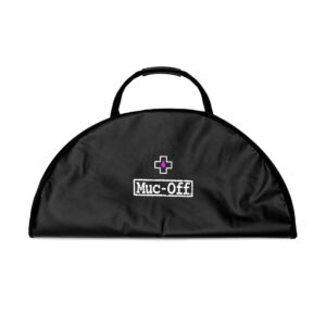 muc off grime bag - portable changing room and laundry bag for cycling and outdoor sports - durable wetsuit changing mat bag for surf, sup, swimming