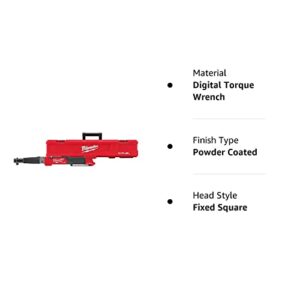 Milwaukee (MLW246620) Milwaukee M12 FUEL 1/2 in. Drive Digitial Torque Wrench w/ONE-KEY