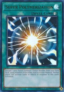 yu-gi-oh! - super polymerization - dude-en040 - ultra rare - 1st edition - duel devastator